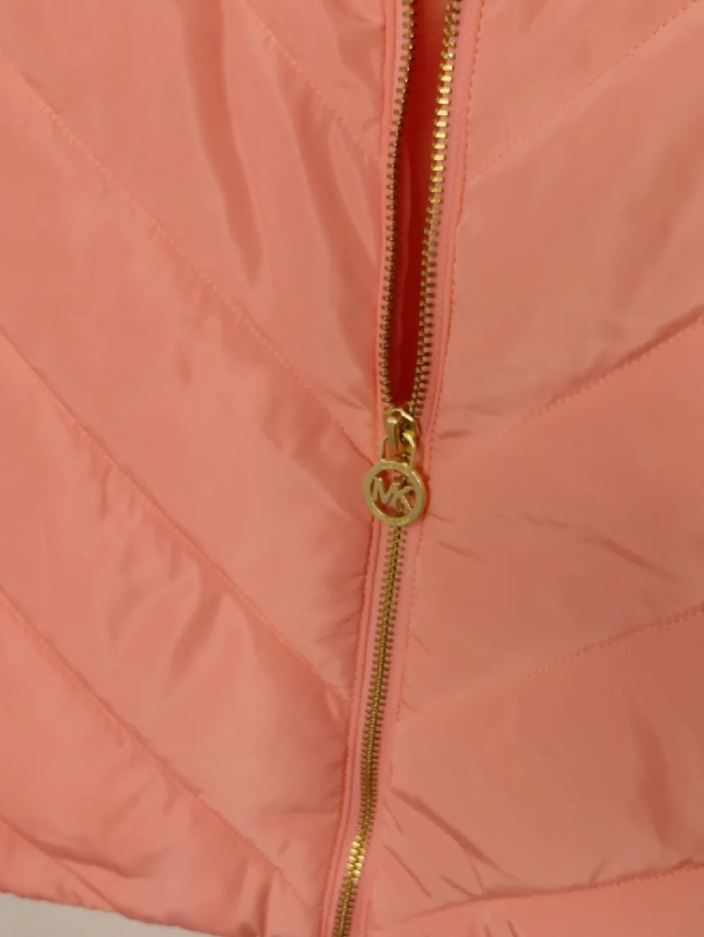 MICHAEL Michael Kors Pink Quilted Puffer Vest - Picture 3 of 6